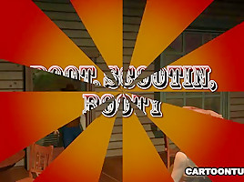 3D Cowgirl Getting Spanked and Toyed