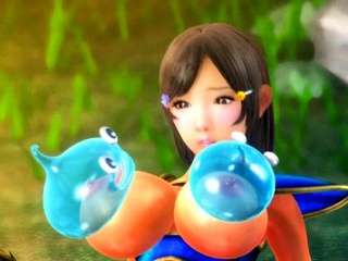 3D Funny Creatures Fuck Busty Teen!