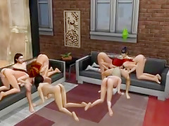 Orgy sims 3D