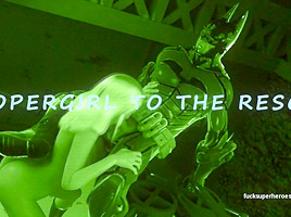 Super girl to the rescue!