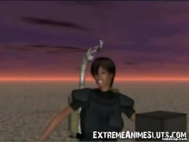 Tentacles Bang a 3D Babe!