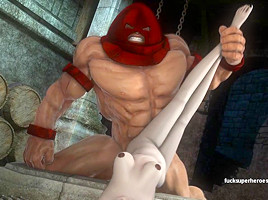 Thor and the Sexy Domino – Let’s bust some nuts