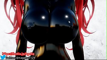 3D huge tits woman attractive strolling [MMD hentai busty big boobs]