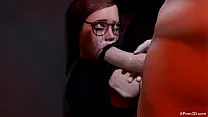 3D Hentai Extreme Throat fucking Gag SLoppy Blowjob Preview