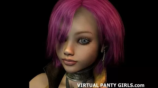 3d hentai pole dancer in small little pink underwears