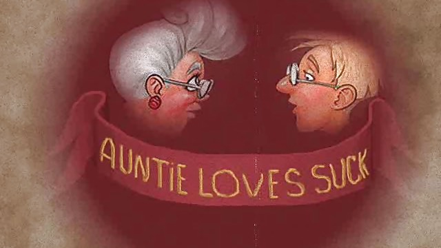 Auntie loves to suck Animation