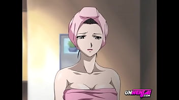 Belle-mère a surpris son fils en practice de se masturber avec sa lingerie | Hentaï non censuré