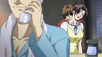 Belle-mère et son fils surpris en practice de baiser – Hentaï non censuré