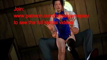Chun-li hentai cosplayed woman in sex with a man porn anime cartoon