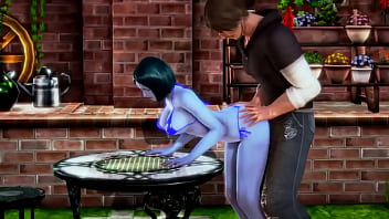 Cortana cosplay hentai in sex in sizzling adult ryona animation