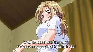 Adorable blonde enjoys enthusiastic sex [Hentai]