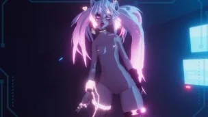 CYBERPUNK NETRUNNER SLUT HACKS YOU AFTER THAT UTILIZES YOUR BODY