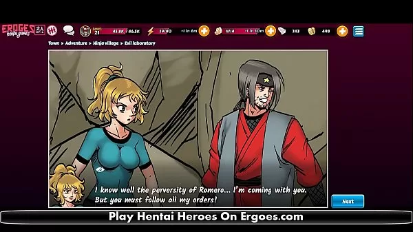 Hentai Heroes video games walkthrough 6