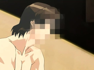 Hentai redhead provides blowjob and having sex