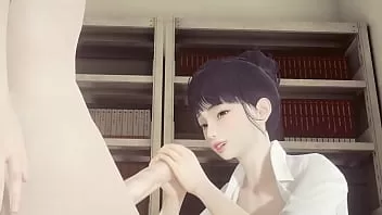 Hentai Uncensored – Shoko masturbating & cumming at her face. Penetrated whereas being grabbed by the boobs