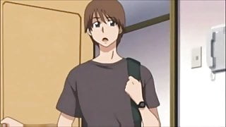 Sexy stepmom offers a blowjob and fuck to her pervy stepson