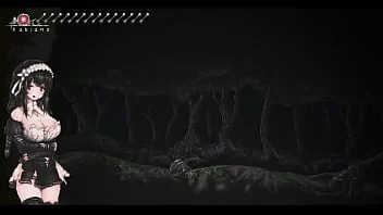 Scorching lady hentai in sex with man and monster in adult gameplay xxx