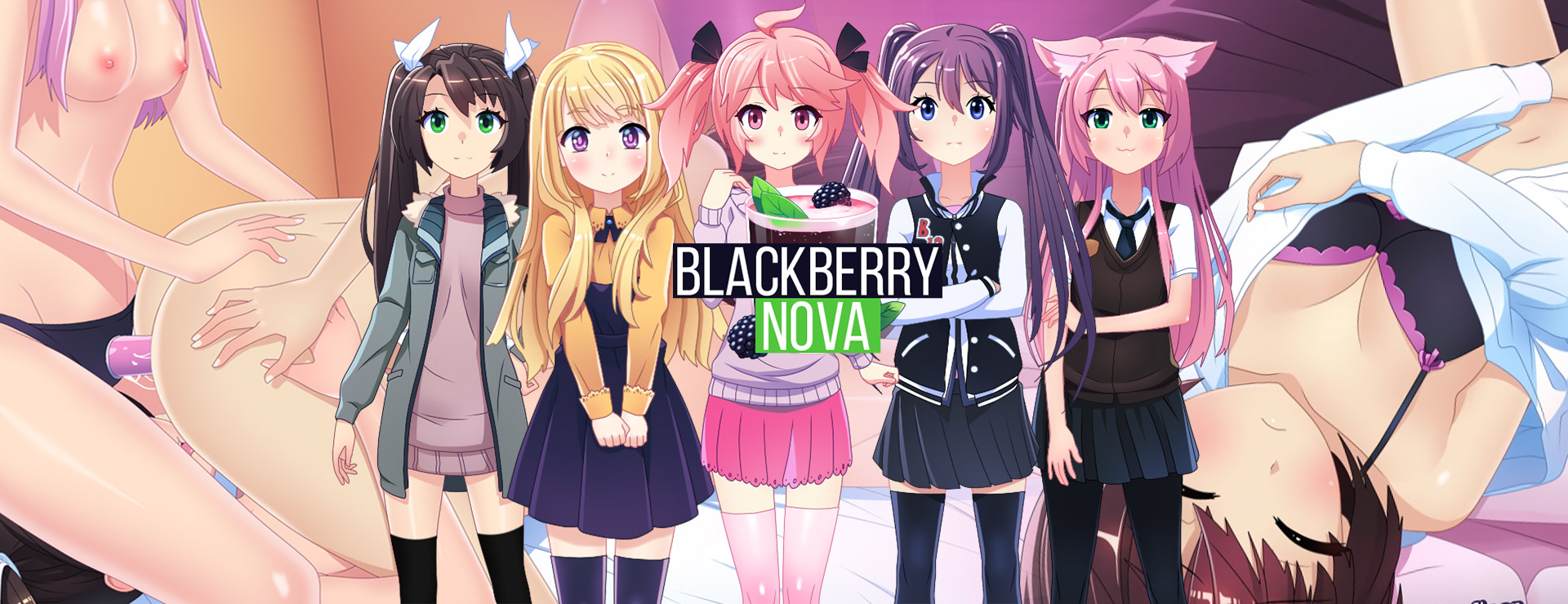 BlackberryNOVA lesbian visual novel