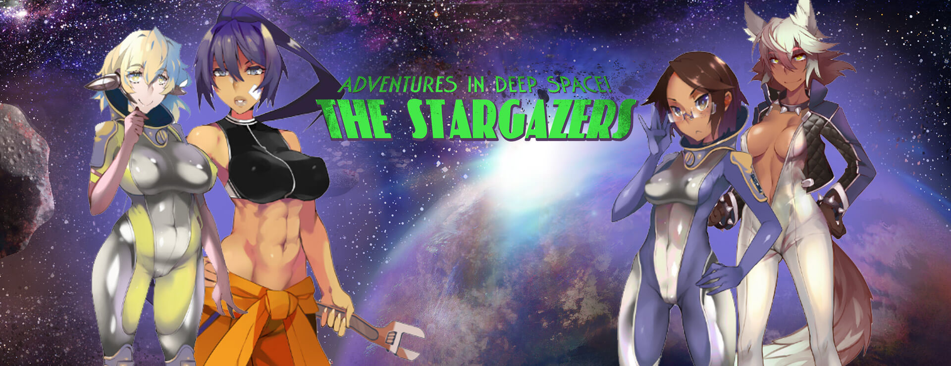 Yuri visual novel Stargazers