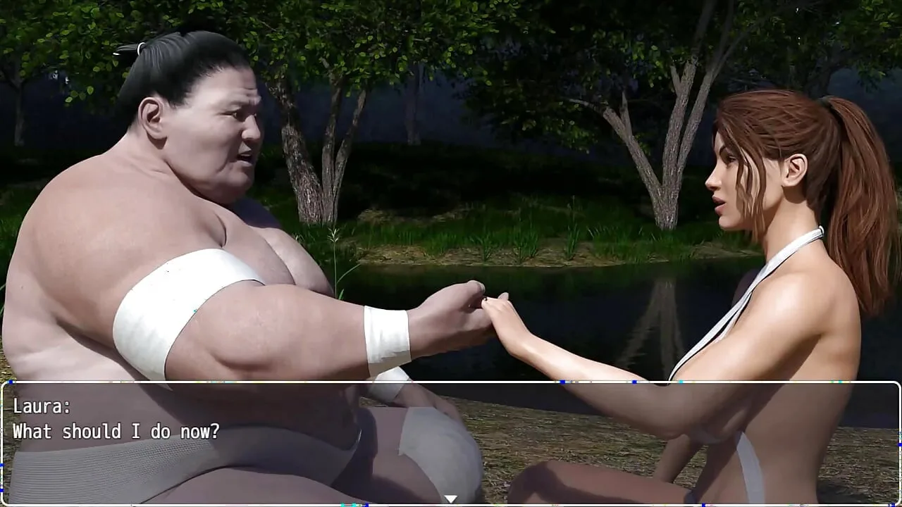 Laura Lustful Secrets: Wife Cheats Her Husband with Big Chubby Sumo Fighter – Episode 66