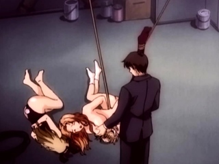 Low-level worker seduces 3 stepsisters – Uncensored Hentai