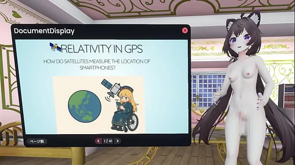 [Naked VTuber Lecture] Relativity in GPS: ~ How do satellites measure the location of smartphone? ~