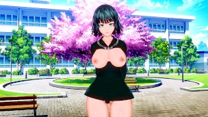 ONE PUNCH MAN Attractive FUBUKI likes to please your cock (3D HENTAI)