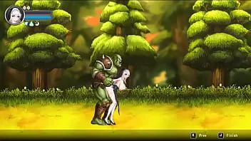 Pretty female in hentai ryona pornography in Lunatia activity gameplay