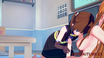 SAO Hentai Futanari – Asuna Futanari & Ronye Arduous Intercourse 1/2