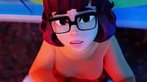 Shaggy X Velma – Mystery Machine Camouflage Blowjob – 3D Animation