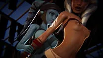 SW –  Ahsoka Tano gets fucked by a Twi’lek Aayla – 3D Sex Animation