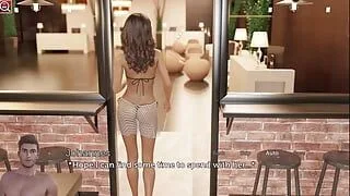 The Adventurous Couple #27 – The Bartender Licked Anne’s Pussy… Anne Gave Ted A Blowjob Next To The Pool… Johannes And Ann