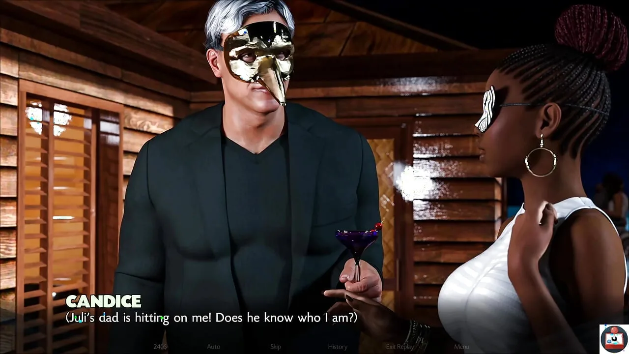 Time Stamps – (Mask Orgy 2) – Scene