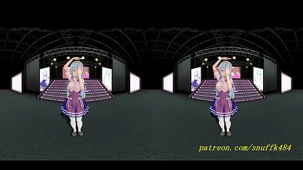 vr180 mmd Lamy dance 3d hololive